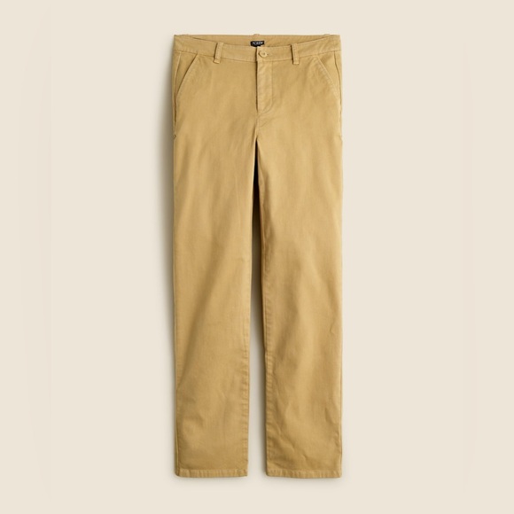 J. Crew Pants - J. Crew Kate Straight-Leg Pant in Chino - Honey‎ Brown - NWT - $98